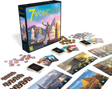 7 Wonders Board Game .